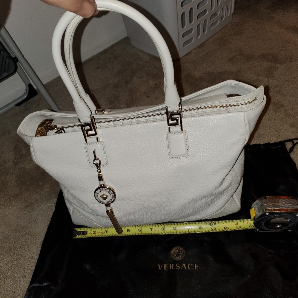 Gianni Versace Large Leather Handbag